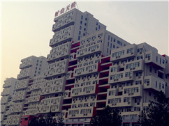 [鄭州真石漆]富士康冠達花園個性設(shè)計，只用超前單彩真石漆